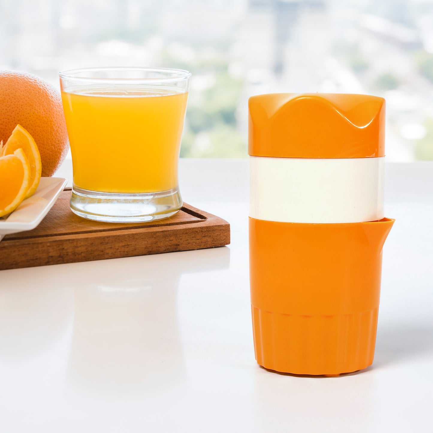 New Manual Handheld Citrus Orange Lemon Juicer Fruit Press Squeeze Extractor - warehousetech13
