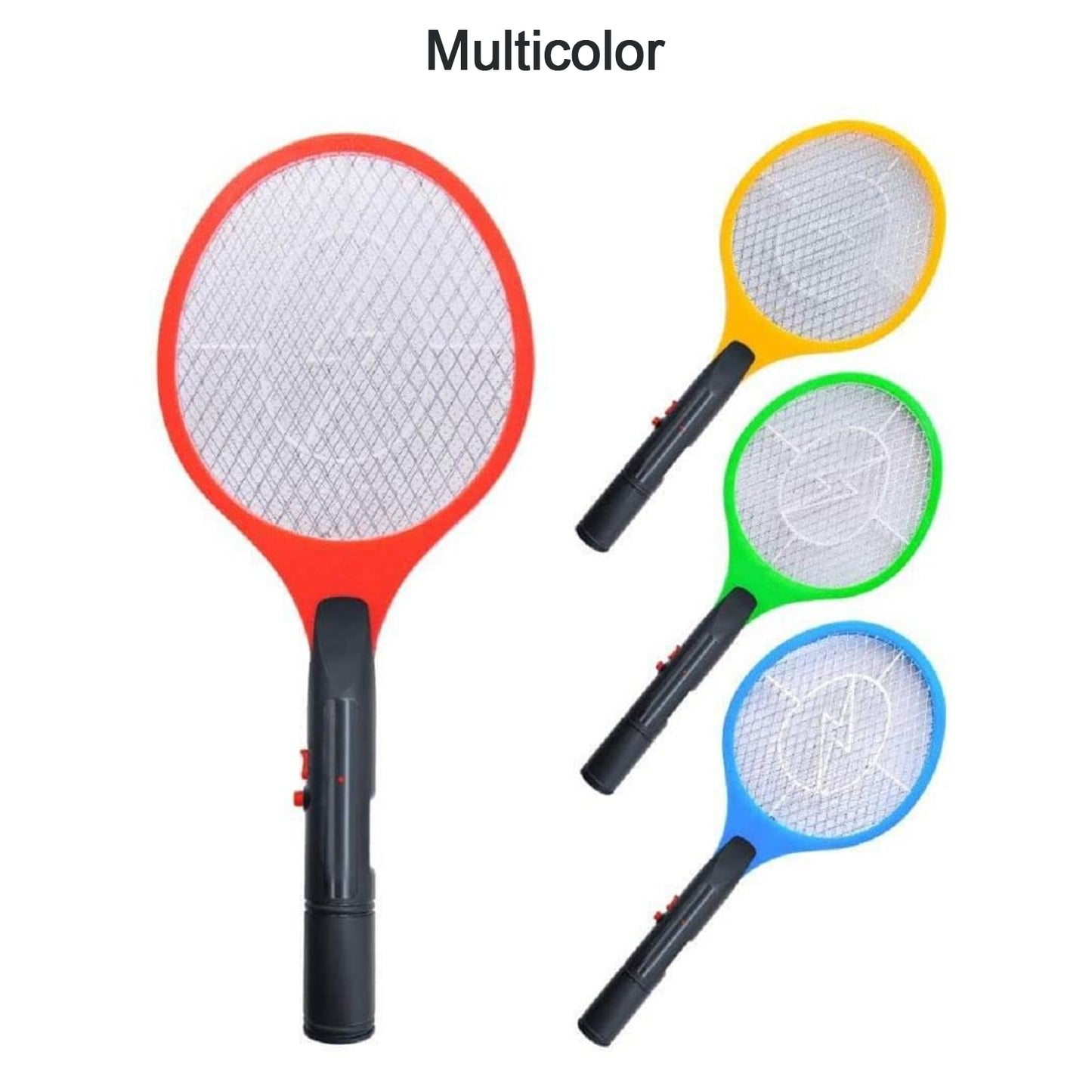 1726 Mosquito Killer Racket Rechargeable Handheld Electric Fly Swatter Mosquito Killer Racket Bat Electric Insect Killer (Quality Assured) - warehousetech13