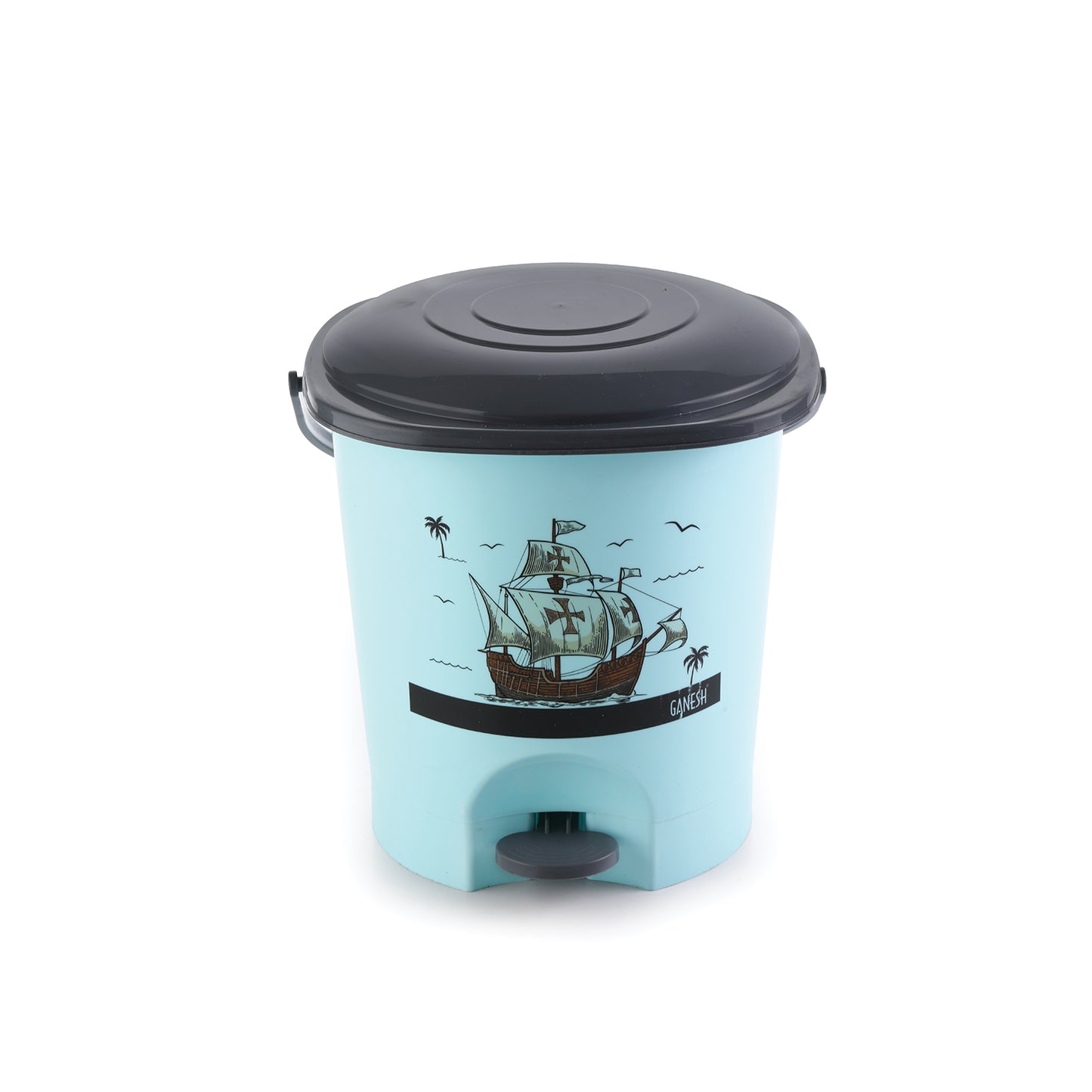 8701 Plastic Bathroom Accessories Set 6 Pcs Bath Set Bathroom Bucket With Dustbin Mug Stool Soap Casetub - warehousetech13