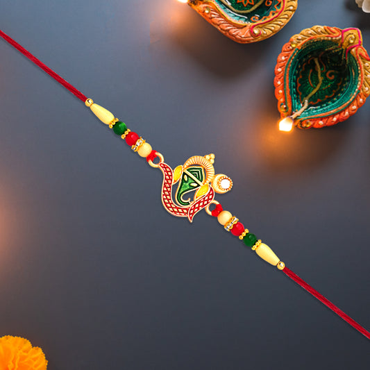 Ganpati Rakhi For Rakshabandhan - warehousetech13
