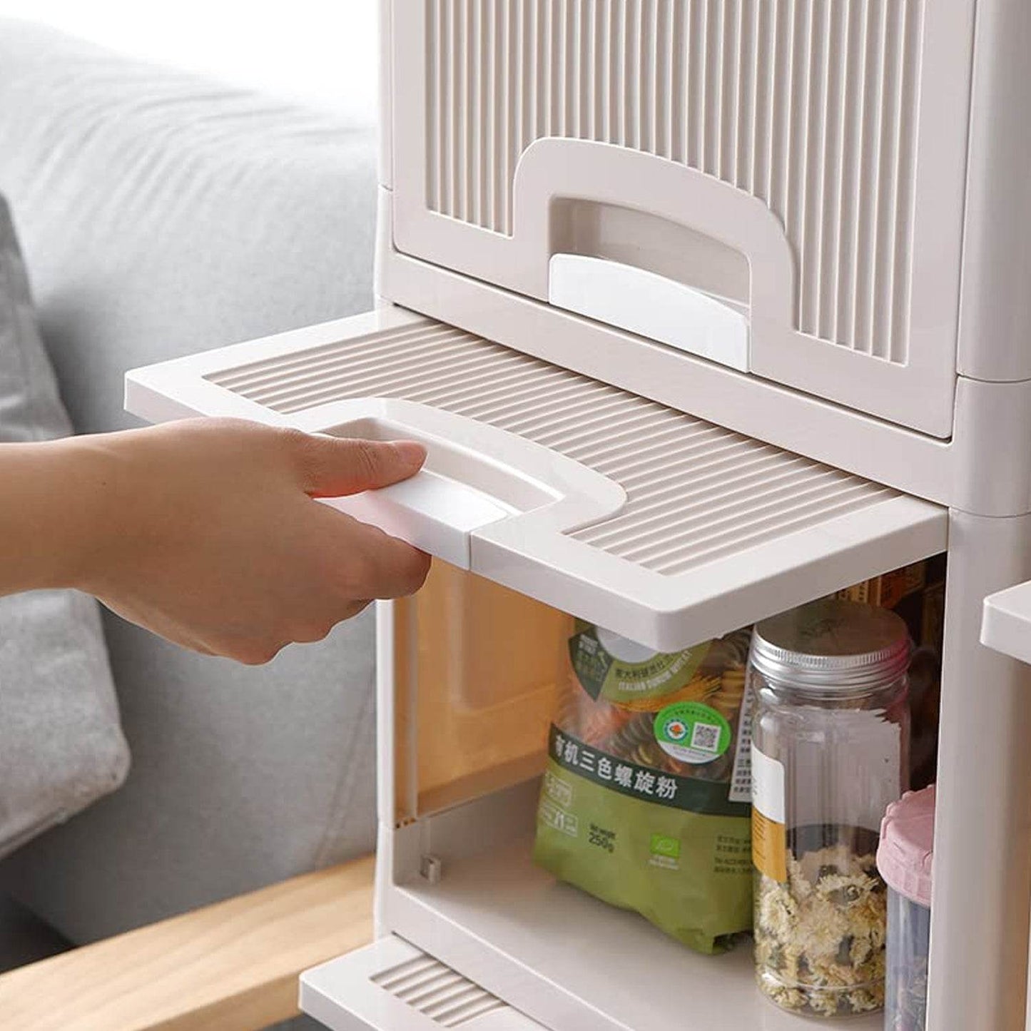 Multipurpose Storage Cabinet Storage Solutions Plastic Drawers Multi Layer Wardrobe Storage Drawers Foldable - warehousetech13