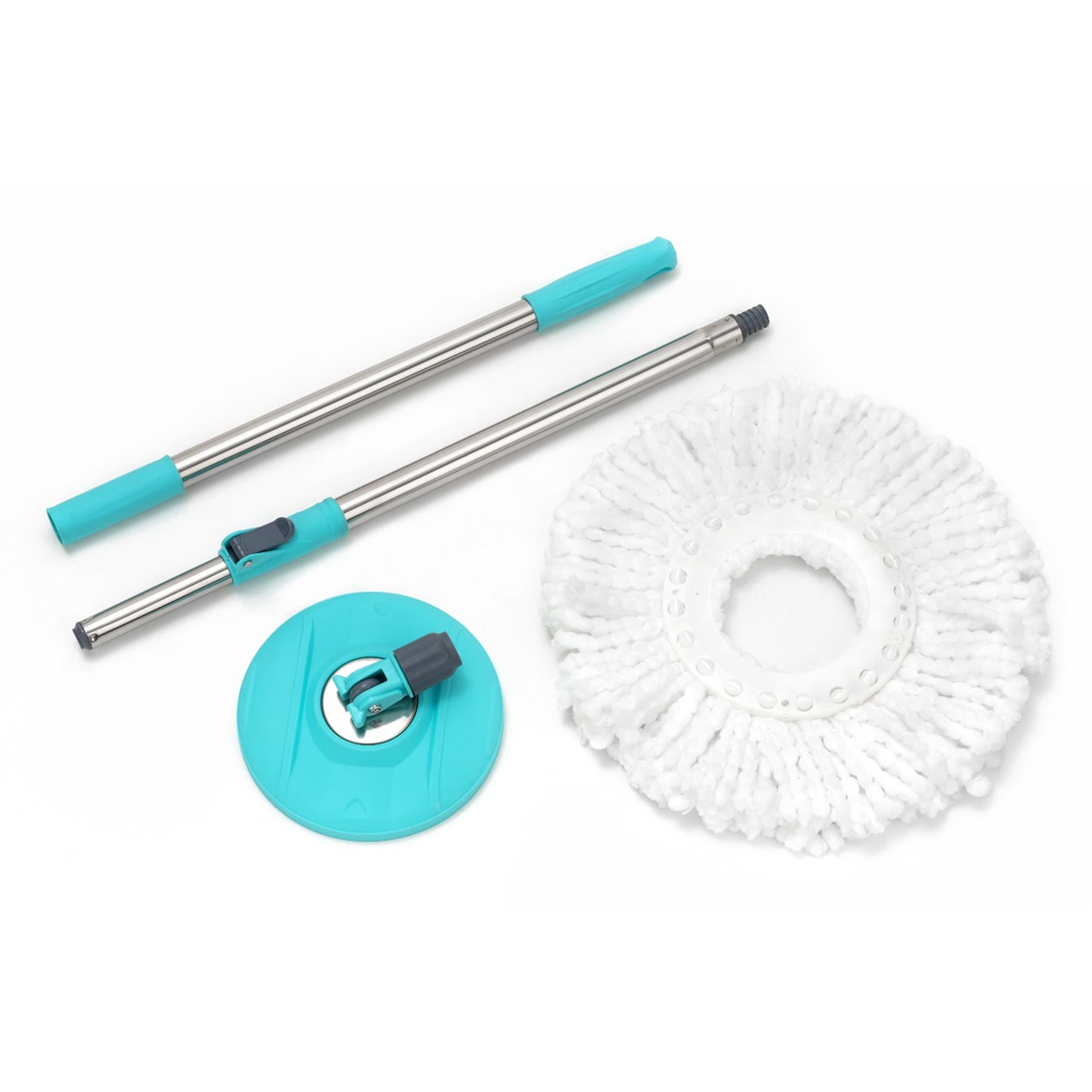 Quick Spin Mop With Steel Spin Bucket Floor Cleaning Easy Wheels Big Bucket Floor Cleaning Mop With Bucket - warehousetech13