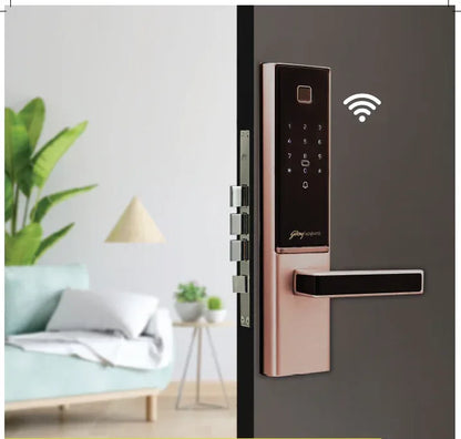 Godrej Smart Lock | 6 in 1 Main Door Digital Lock | VDP Compatible |for Home & Offices | Matte Black |3 Yrs Warranty | Made in India | Free Installation - warehousetech13