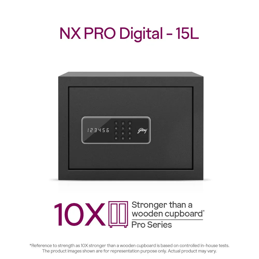 Godrej NX Pro Digital Ebony Home Locker - warehousetech13