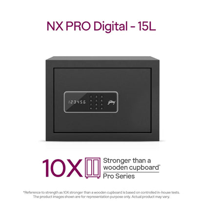 Godrej NX Pro Digital Ebony Home Locker - warehousetech13
