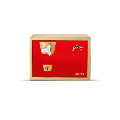 Godrej Premium Coffer V1 Red Home Locker - warehousetech13
