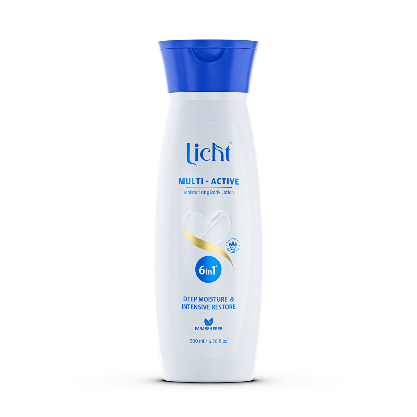 Licht Multi Active Moisturizing Body Lotion 200ml - Deep Hydration for Radiant, Soft Skin!