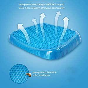 Cushion Seat Flex Pillow Gel Orthopedic Seat Cushion Pad (Egg Sitter) - warehousetech13