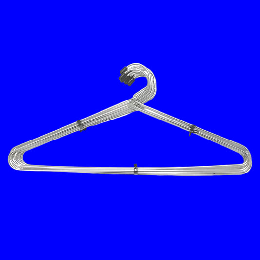 Stainless Steel Cloth Hanger (12 Pcs) - warehousetech13