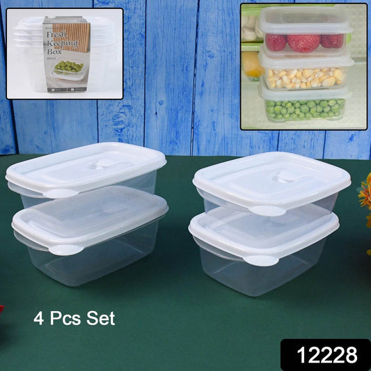 Food Storage Containers-microwave (4 Pc400ml) - warehousetech13