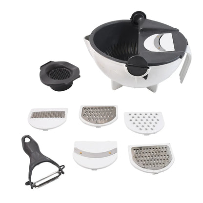Multifunctional Vegetable Chopper (9 In 1) - warehousetech13