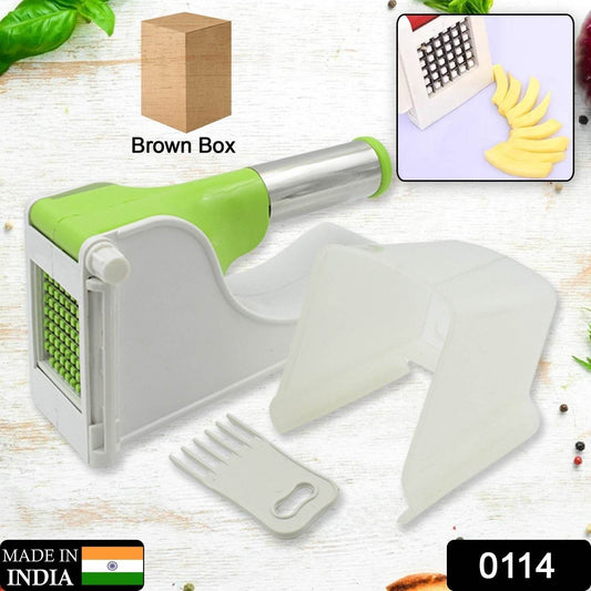 Virgin Plastic French Fry Chipser Potato Chipserpotato Slicer With Container - warehousetech13