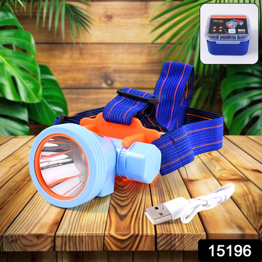 Mini Rechargeable Power Headlamp With Plastic Case (1 Pc) - warehousetech13