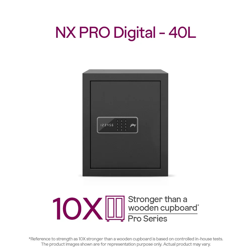 Godrej NX Pro Digital Ebony Home Locker - warehousetech13