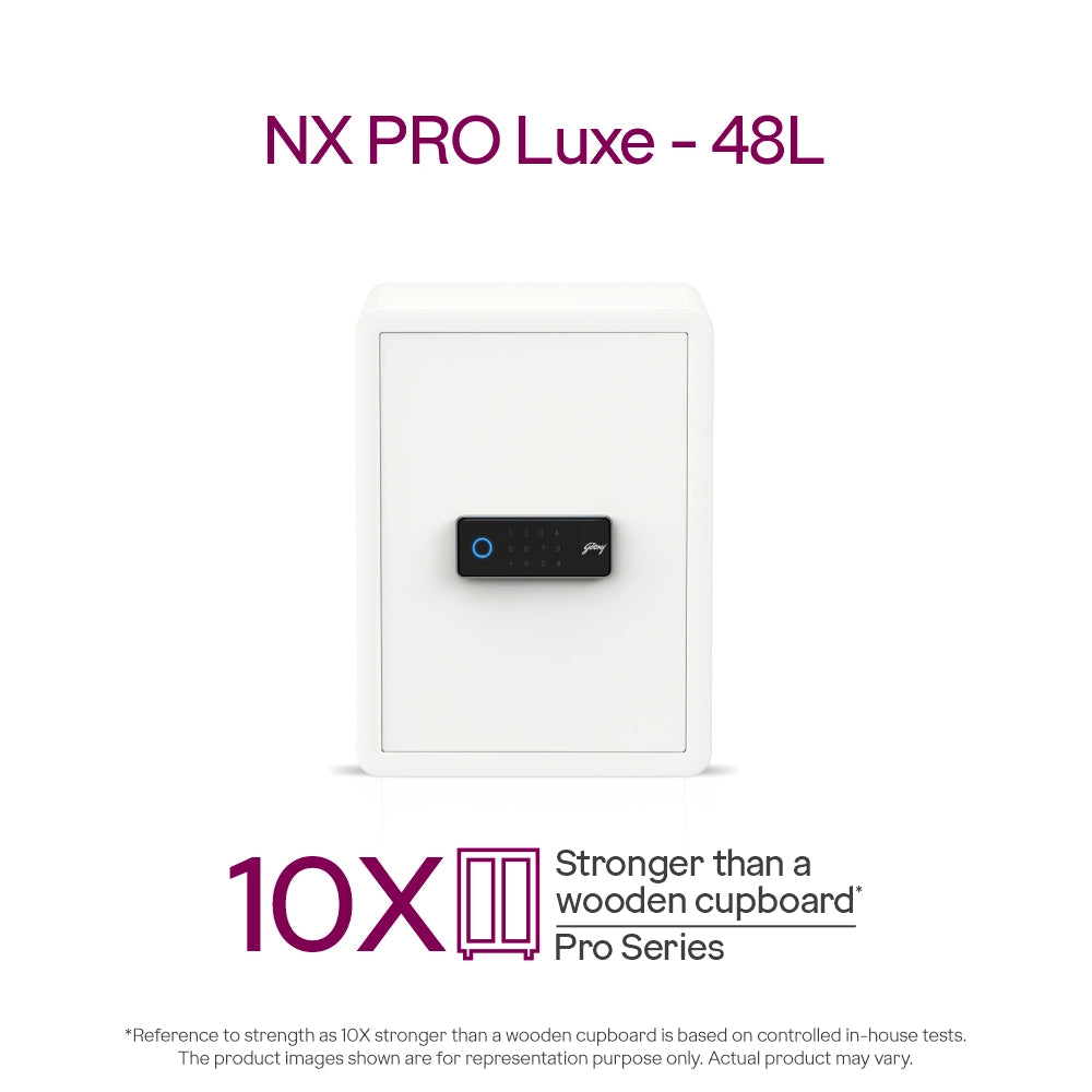 Godrej NX Pro 48L Luxe Home Locker (Digi + Bio)