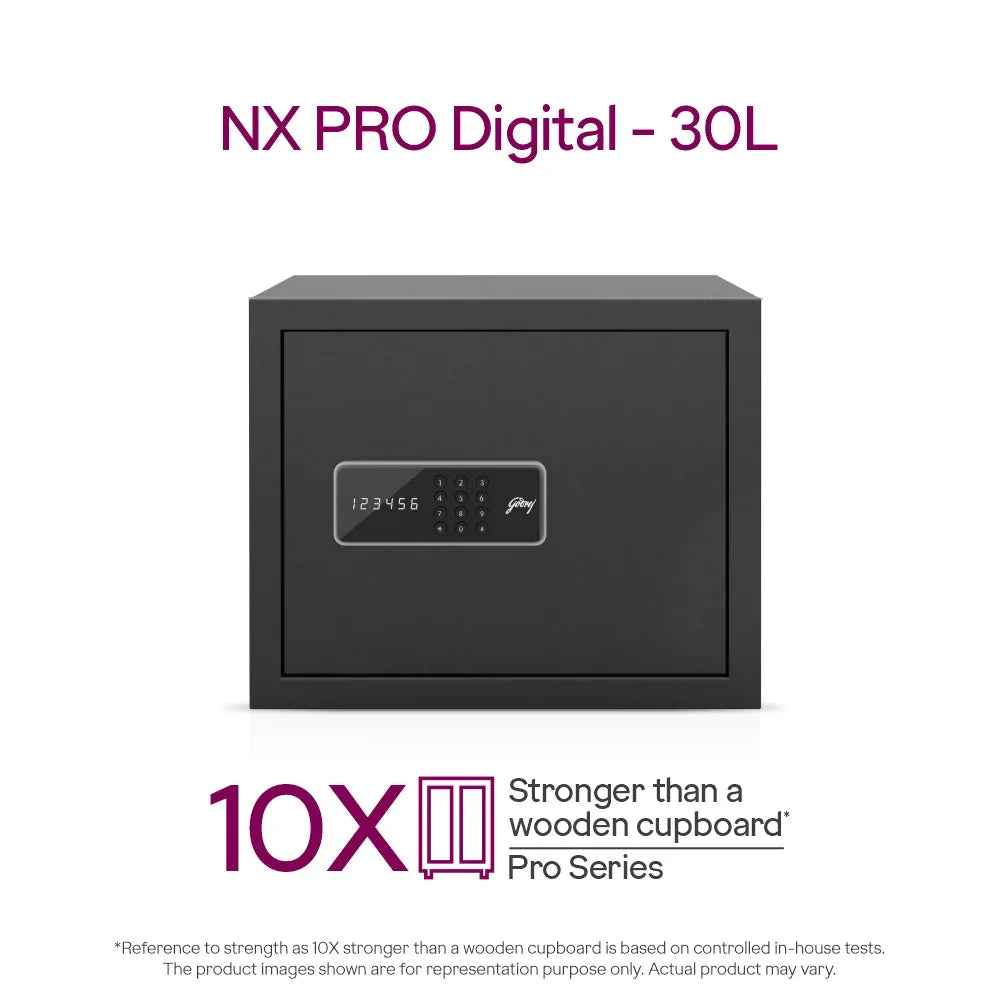 Godrej NX Pro Digital Ebony Home Locker - warehousetech13
