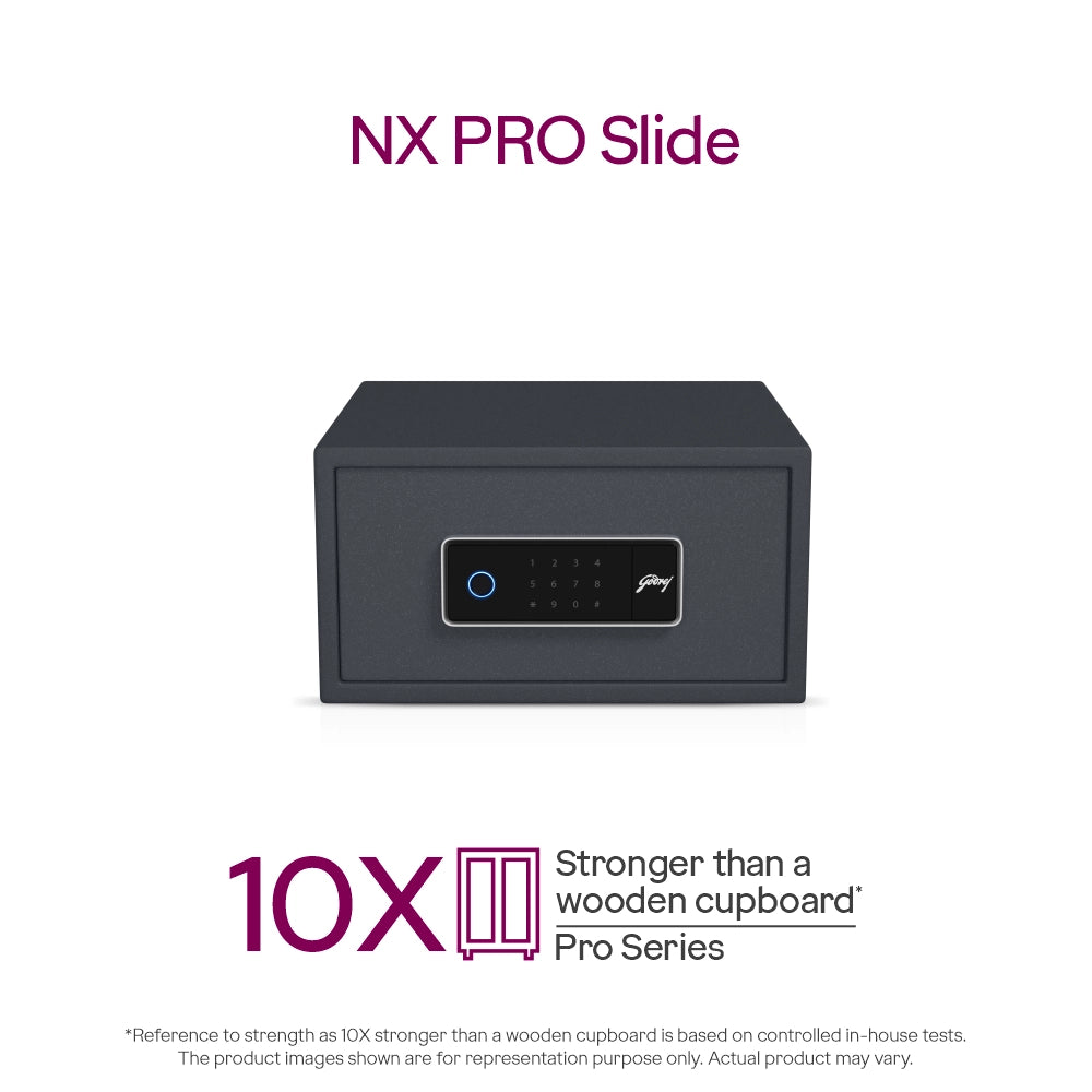 Godrej NX PRO Slide Digi + Bio 13L Home Locker