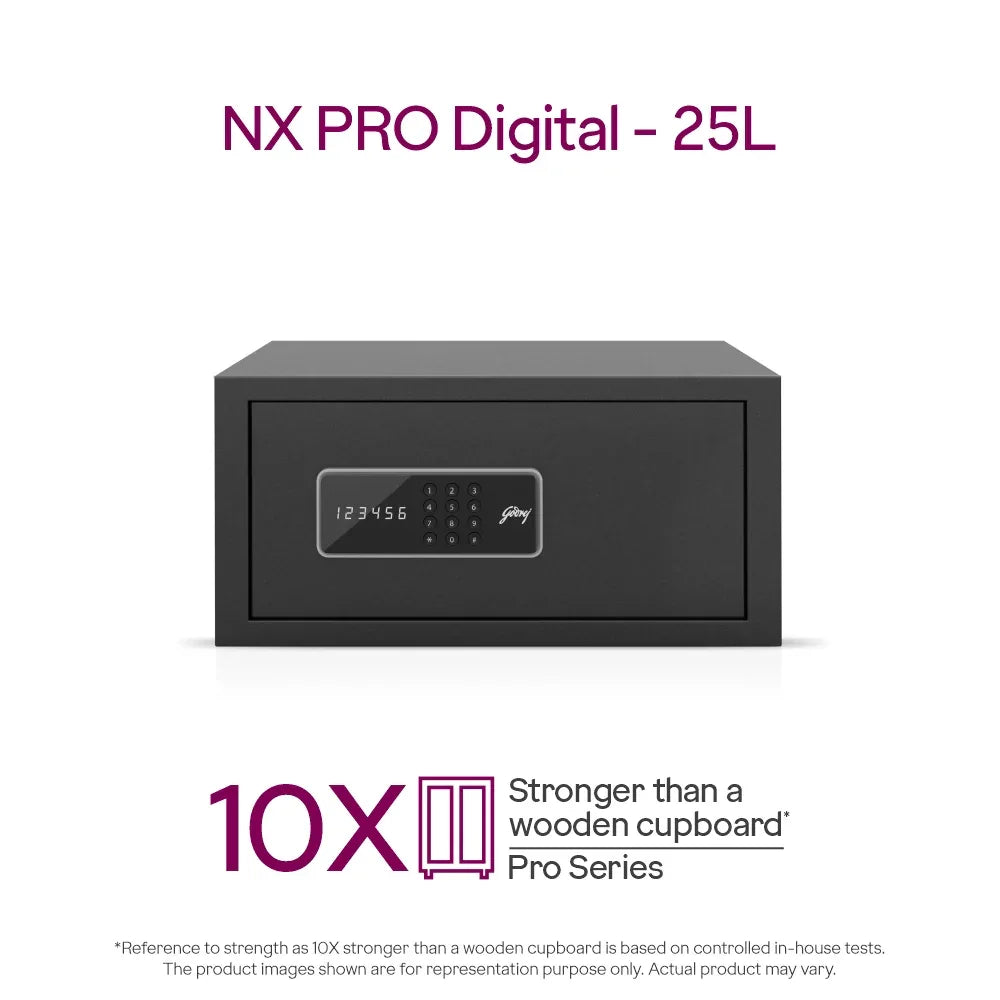 Godrej NX Pro Digital Ebony Home Locker - warehousetech13
