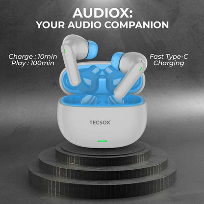 TecSox AudioX Earbud | Powerful Bass & Light Weight