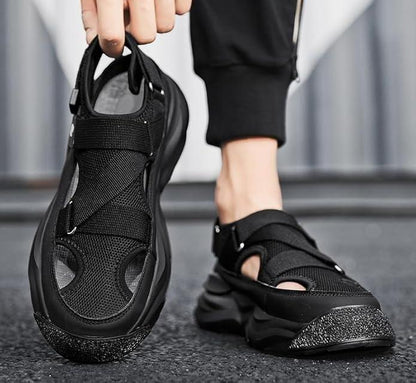 Men's Close Toe Breathable Sandals - warehousetech13