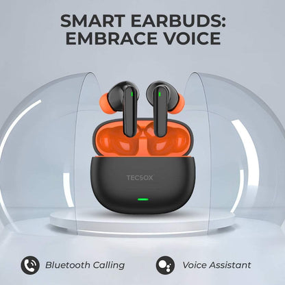 TecSox AudioX Earbud | Powerful Bass & Light Weight