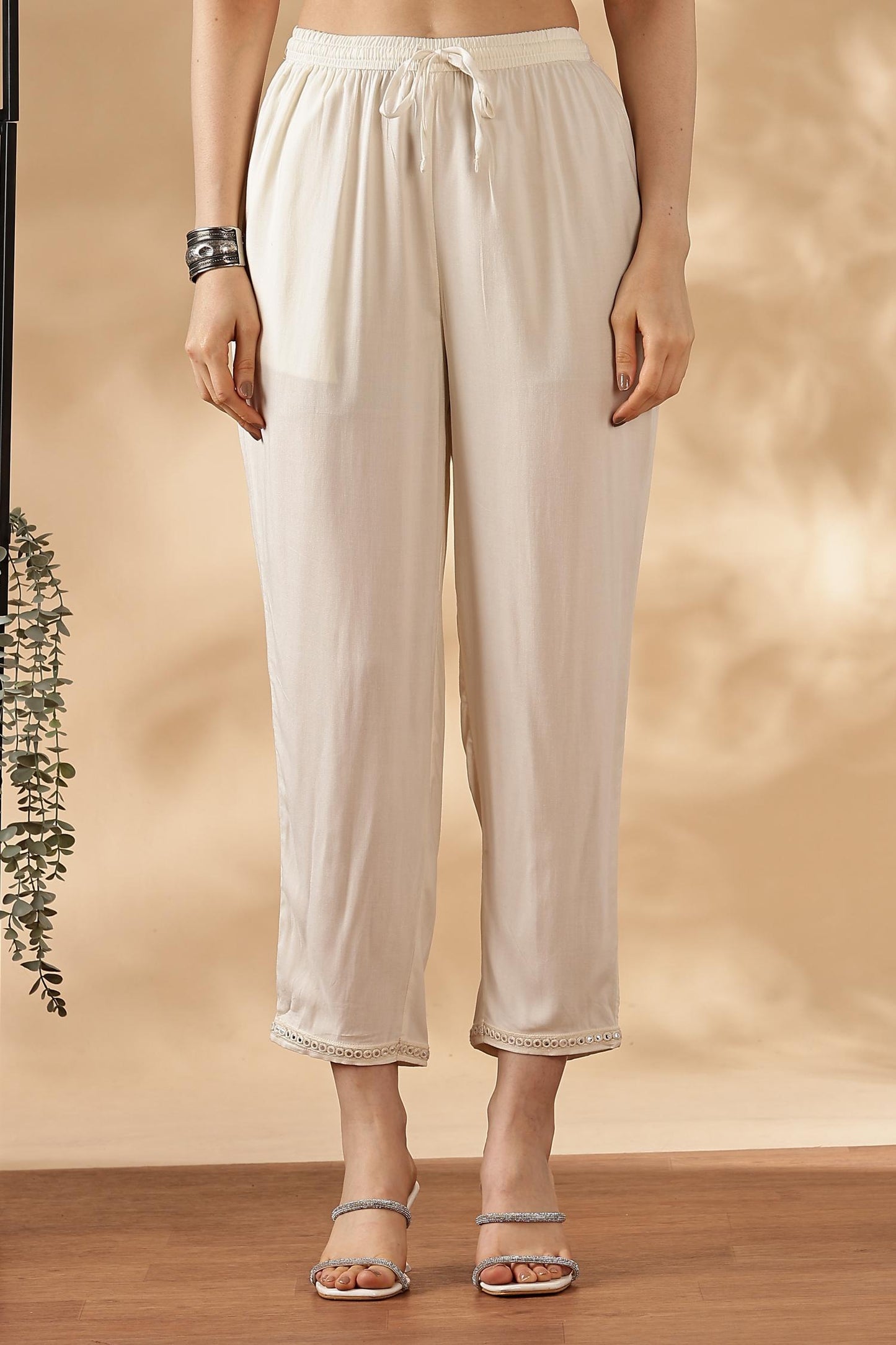 BulBul Sagarika Printed Yellow & Red Rayon Salwar Suit - Soft Breathable Ethnic Wear for Women