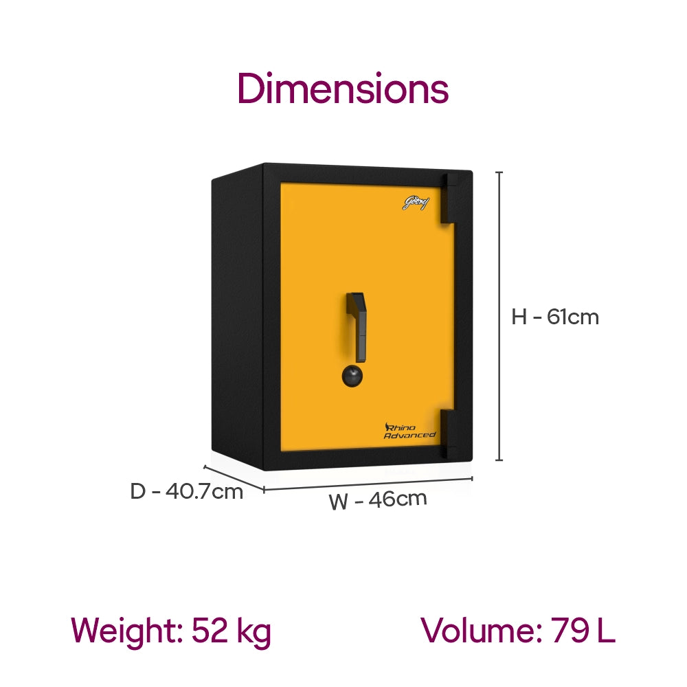 Godrej Rhino Key Lock Home Locker
