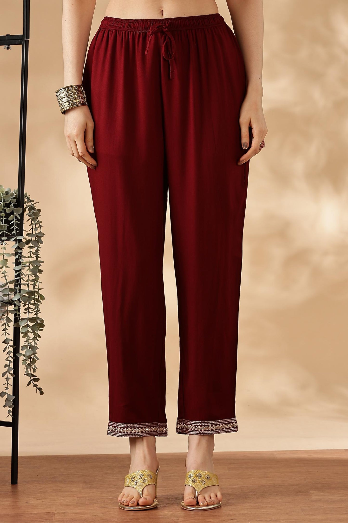 BulBul Roli Floral Printed Red & Grey Rayon Salwar Suit for Women | Elegant Ethnic Wear Set