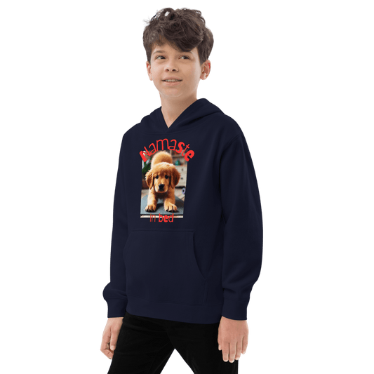 Namaste in Bed Youth Hoodies - warehousetech13