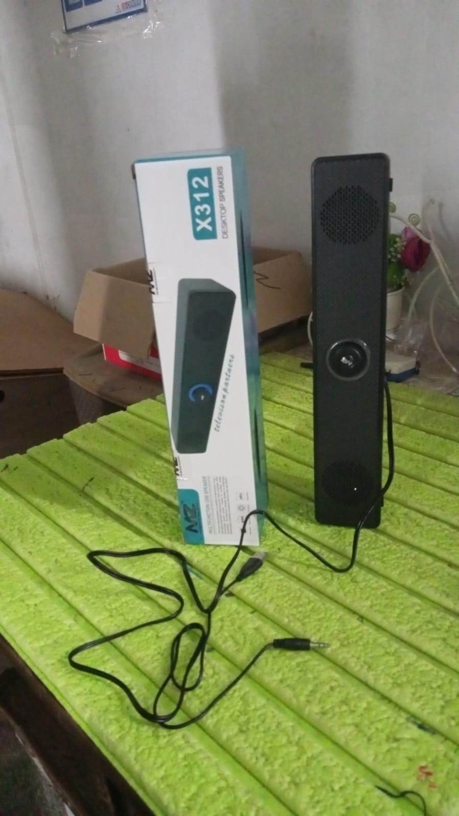 Desktop Computer Speaker Wired Plug And Play Usb Powered Speaker - warehousetech13