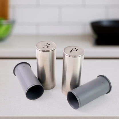 Stainless Steel Salt And Pepper Shaker Set (2 Pc) - warehousetech13