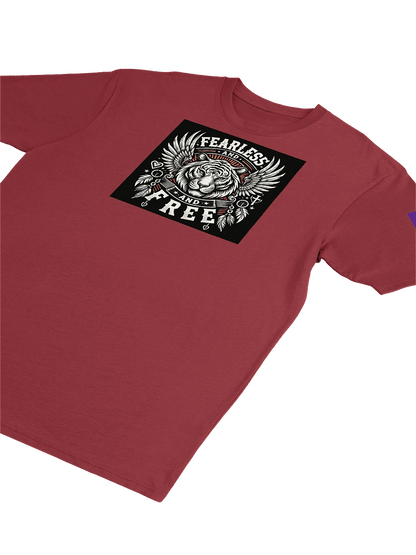 Fearless and Free Tiger Wings Tee - warehousetech13