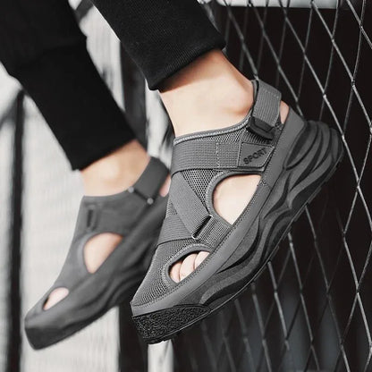 Men's Close Toe Breathable Sandals - warehousetech13