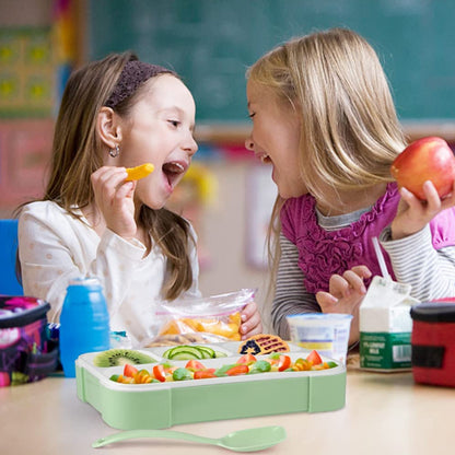 Lunch Box 4 Compartment With Leak Proof Lunch Box For School Office Use - warehousetech13