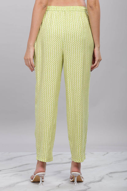 Firdous Rayon Green Kurta Set with Dupatta – Elegant Ethnic Wear for Women