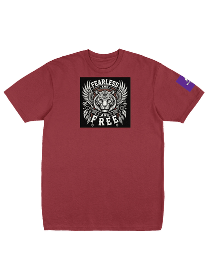 Fearless and Free Tiger Wings Tee - warehousetech13