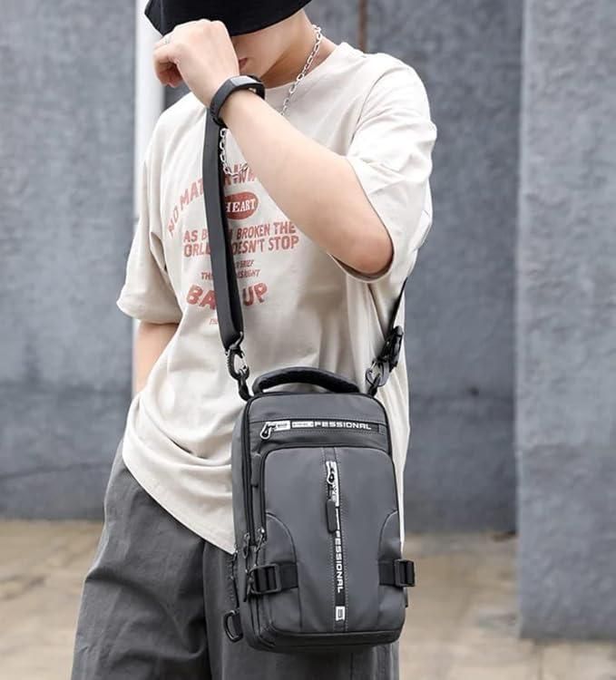 Sling Bag with USB Charging Port - warehousetech13