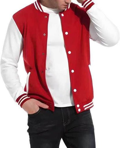 Mens Cotton Full Sleeves Solid Jacket - warehousetech13