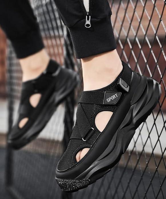 Men's Close Toe Breathable Sandals - warehousetech13