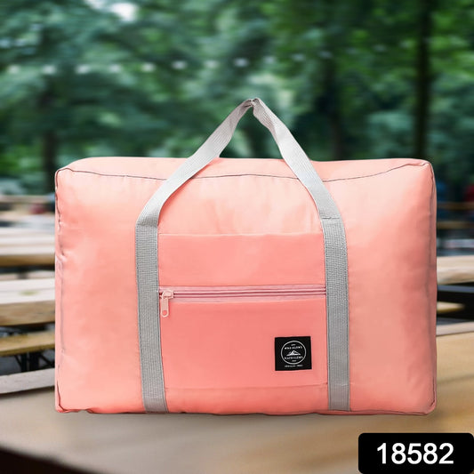 Large Capacity Luggage Bag Foldable Waterproof Travel Bag (1 Pc Mix Color) - warehousetech13