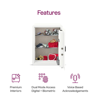 Godrej NX Pro 48L Luxe Home Locker (Digi + Bio)