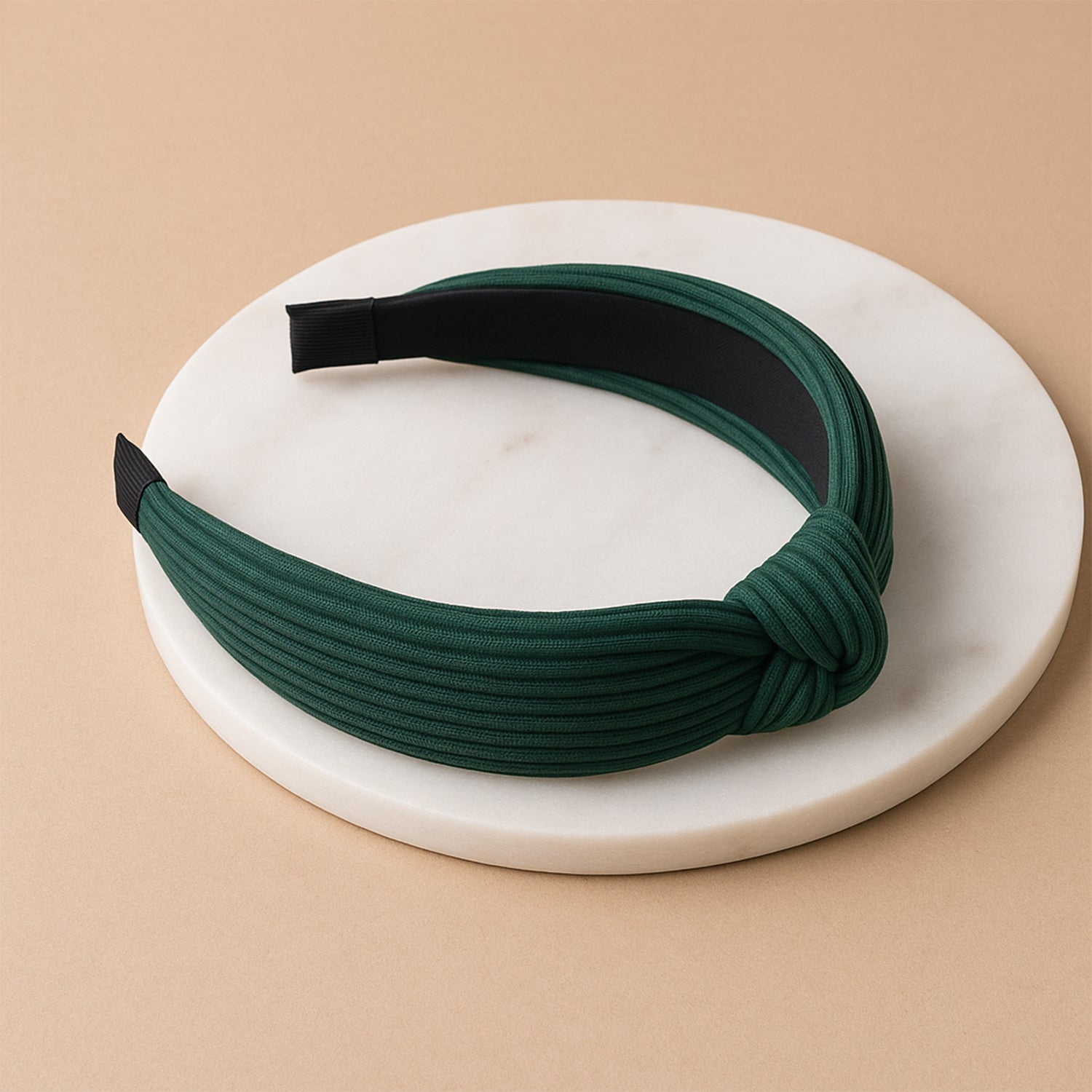 Womens Ribbed Texture Knot Design Hairband (1 Pc Mix Design) - warehousetech13
