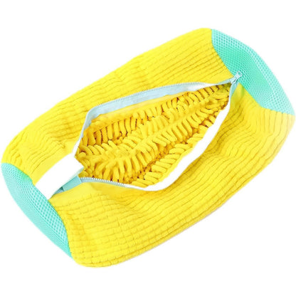 Shoe Cleaning Mop Cover With Microfiber Chenille Lining Zipper (1 Pc) - warehousetech13
