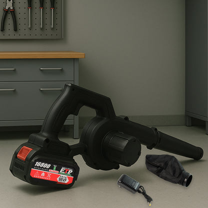Multi-purpose Home And Garden Air Blower And Suction Vacuum Combo Kit With Collection Bag For Easy Cleaning - warehousetech13