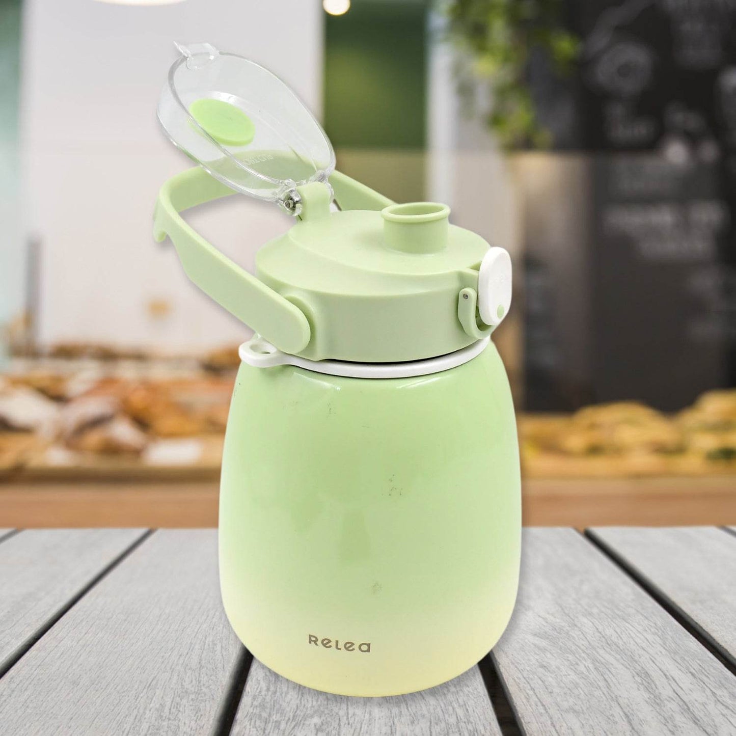 Stainless Steel Mug Bottle Vacuum Insulated Cup With Handle (1200 Ml) - warehousetech13