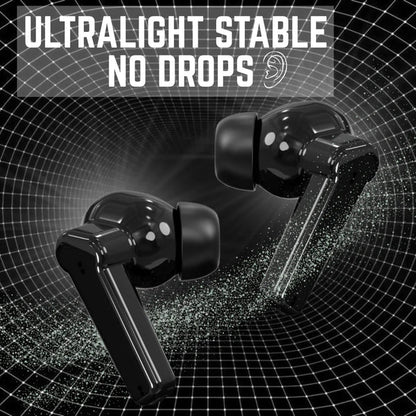 TECSOX Bullet S15 Wireless Earbuds – 30H Playtime, Deep Bass, 13mm Drivers, Clear Sound.