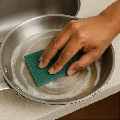 Pro Clean Heavy-duty Kitchen Scrubber Pad 4x6 Inch (1 Pc) - warehousetech13