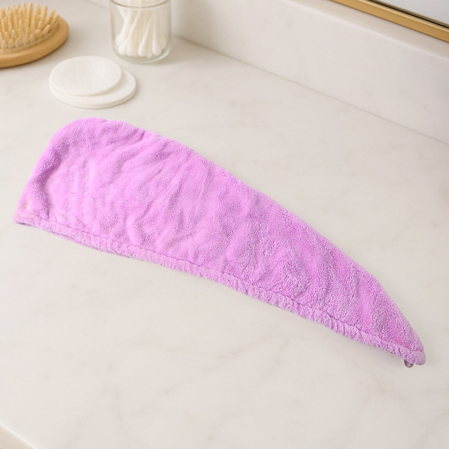 Quick Turban Hair-drying Absorbent Microfiber Towel dry Shower Caps - warehousetech13