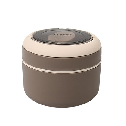 Ganesh Cresta Insulated Lunch Box with Spoon - Airtight & Leak-Proof for Office, School & Picnic (1-Piece)