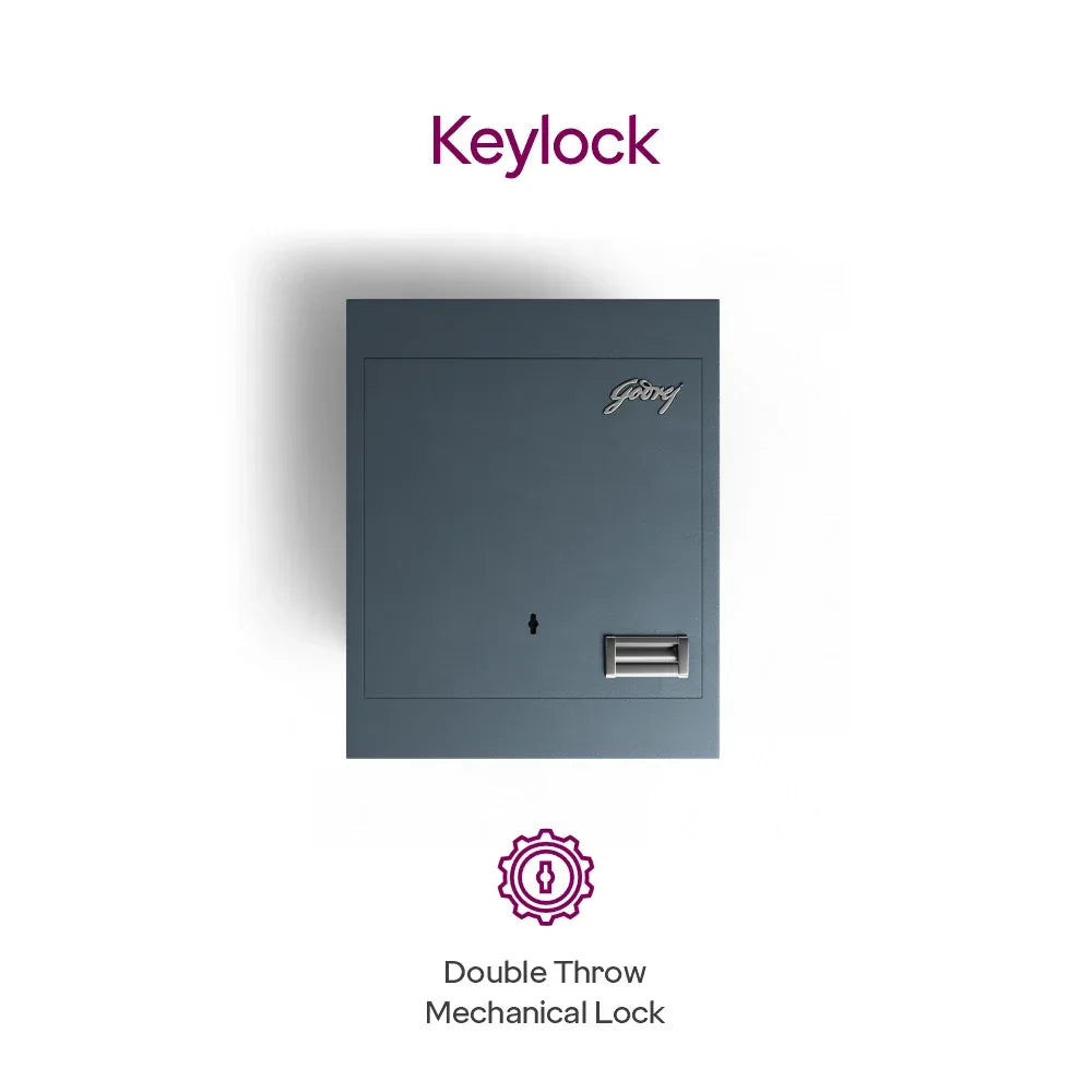 Godrej NX SEAL 25L Key Lock Home Locker - warehousetech13